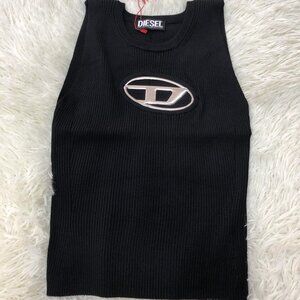 💥💥💥❤New Diesel Logo Cutout Tank Top
